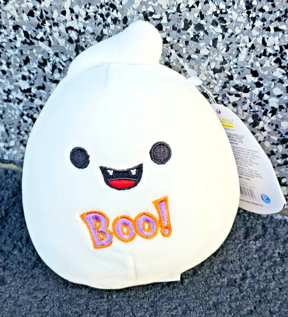 NEW KELLYTOY SQUISHMALLOW HALLOWEEN GRACE THE GHOST BOO! STUFFED PLUSH 2021